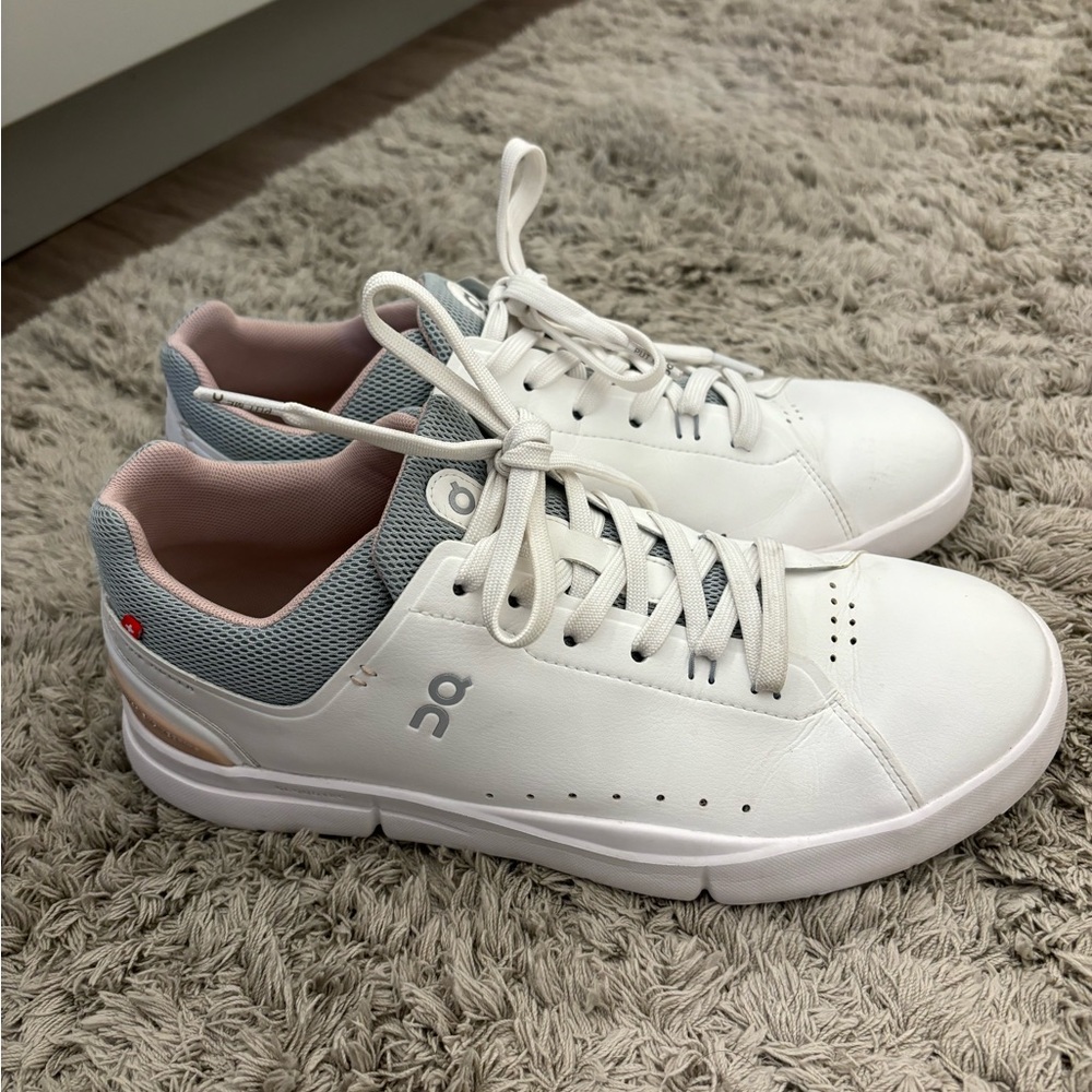 On White Sneakers